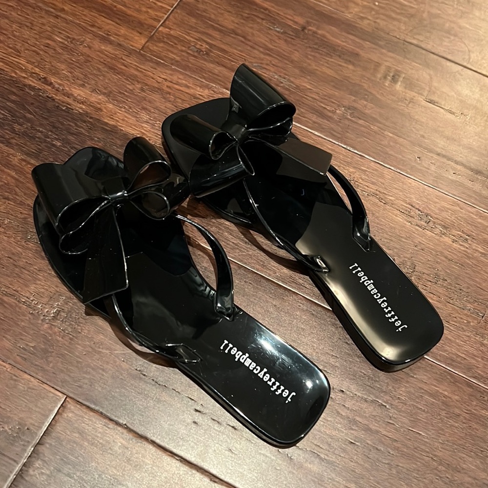 Jeffrey Campbell bow slides